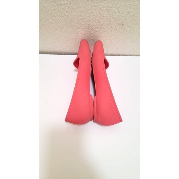 Crocs Light Pink Pointed Toe Slip-On Flats Size 8 - Picture 8 of 14